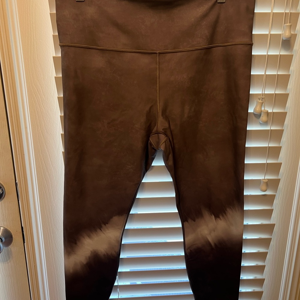 Brown ombré Athleta XL 25 inch leggings